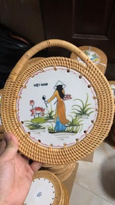 กระเป๋าผ้าทอมือสำหรับผู้หญิง/ทรงกลมบาหลีบางมีหลายรูปแบบคุณภาพสูงจากเวียดนาม Krystal (+ 84 587 176 063) - Product Image 3