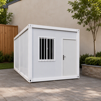 Maison conteneur durable de 20 pieds, dortoir préfabriqué, bâtiment modulaire, maison conteneur de 40 pieds pour logement étudiant