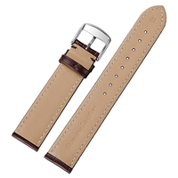 16 18 20 22mm de largeur en cuir IWatch Bracelet de montre de remplacement en cuir avec boucle en acier inoxydable à goupille à dégagement rapide