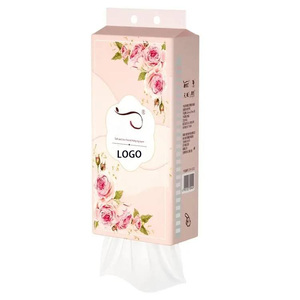 Bolsa de <span class=keywords><strong>papel</strong></span> colgante de <span class=keywords><strong>papel</strong></span> con logotipo personalizado al por mayor, <span class=keywords><strong>precio</strong></span> barato de fábrica, supersuave y desechable, 100% pulpa de madera virgen para restaurante - Product Image 1
