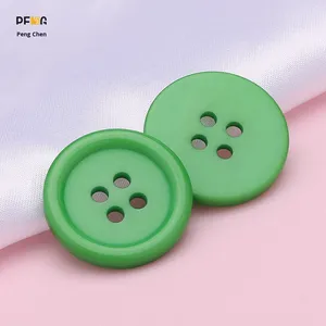 Bán buôn đầy màu sắc hình chữ nhật bốn lỗ mỏng cạnh nhựa flatback nút hạt thân thiện với môi trench coat phù hợp với Quần bảo hộ lao động - Product Image 6