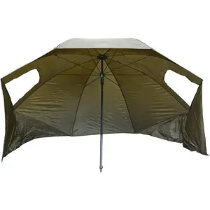 Oem Goedkope Prijs Draagbare Vissen Paraplu Onderdak Tent Paraplu Met Draagtas