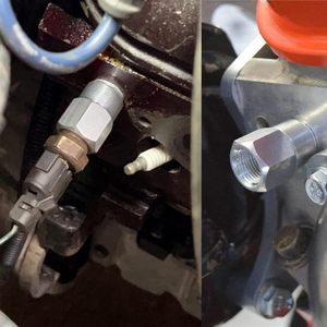 Aluminum Alloy Coolant Temperature <b>Sensor</b> Adapter M12 1.5 To 3/8 NPT <b>For</b> <b>Car</b> Modification - Product Image 4