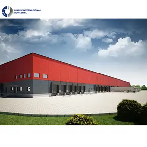 Stahlstruktur Lehrgebäude Metall-Forschulungs-Stahlrahmen Gebäude industrieller Großhandel Lagerhaus zusammenklappbarer Stahl