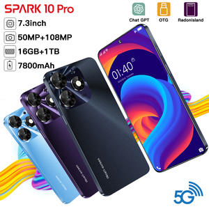 Smartphone Android 5G personnalisé transfrontalier Spark10 Pro 7.3 MediaTek Quad-Core 4000mAh+ Version internationale (Vente flash) - Product Image 2