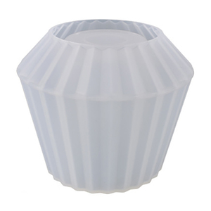 3D facile funzionamento elaborato lucido lampada <span class=keywords><strong>da</strong></span> tavolo a righe modello di paralume <span class=keywords><strong>in</strong></span> Silicone stampo per mosaico <span class=keywords><strong>in</strong></span> resina di cemento per <span class=keywords><strong>vaso</strong></span> succulento - Product Image 4