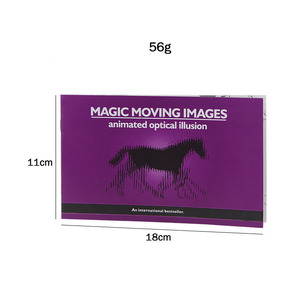 <span class=keywords><strong>Libro</strong></span> de Animación con Efecto de Ilusión Óptica de Caballo Corriendo, Edición Gruesa, Mini Película, Juguete Educativo para Niños, Regalo - Product Image 4