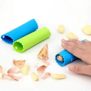 Food Grade Silicone Garlic Peeler Peel Durable Kitchen Tool Vegetable Peeler Kitchen Gadget Garlic Stripper Kitchenware