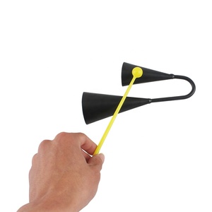Campana de Percusión Metálica de Doble Anillo, Instrumento Musical Orff, Ritmo Binaural, Venta al Por Mayor - Product Image 6