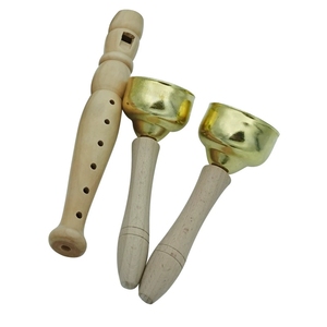 Kit de percussion Orff en bois 9-en-1 pour enfants, instrument de musique rythmique pour la maternelle, aide pédagogique pour la salle de musique - Product Image 4