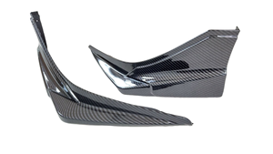 Welta Car Bumper <b>Protector</b> Side <b>Corner</b> Cover Bumper Lip Sport Style Thailand Version Splitter for Honda 10th Gen Civic 2019-2020 - Product Image 4
