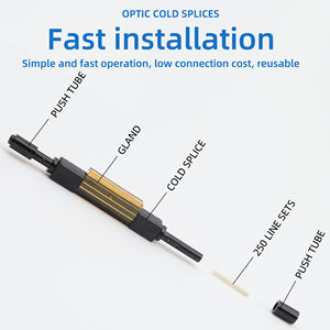 FTTH屋内用高速裸光ファイバ機械式コネクタ 0.25mm裸光ファイバまたは0.9mm機械式コネクタ L925B ファイバ高速コネクタ - Product Image 4