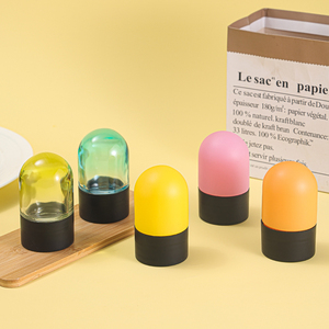 ขวดแก้วทรงโดมสีสันสดใสหรูหรา ขนาด 100 มล. สำหรับบรรจุภัณฑ์ Moon Rock แบบกำหนดเอง พร้อมฝาปิดสนิท - Product Image 5