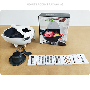 Dụng Cụ Nạo Thủ Công Đa Năng 9 Trong 1 Mới Dụng Cụ Cắt Rau Củ Dụng Cụ Thái Thủ Công Đa Năng Rallador Kèm Rổ Ráo Nước - Product Image 4