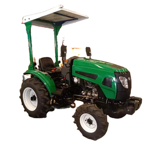 Tracteur agricole avec cabine et pneus larges pour usage agricole - Product Image 1