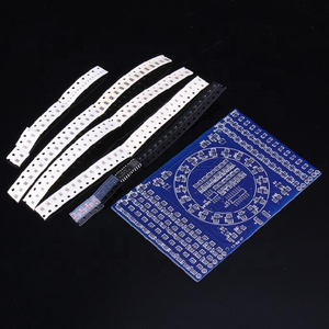 Deko-<span class=keywords><strong>cd4017</strong></span> LED rotatif <span class=keywords><strong>SMD</strong></span> NE555, Kit de bricolage de pratique de soudure, combinaison électronique d'entraînement - Product Image 2