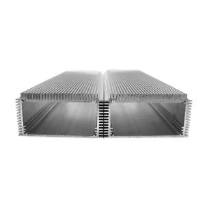 Aluminum Alloy Industrial Heat Sink Profile Processing Customized Heat Sink CNC Numerical Control Precision Machining Heat Sink