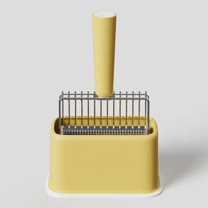 Pala para Arena de Gatos de <span class=keywords><strong>Metal</strong></span> Resistente, Fácil y Eficiente de Limpiar, 8 Colores Disponibles - Product Image 4