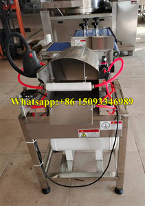 Machine de nettoyage à sec inductif des légumes, pour les cibouges d'oignon vert/machine d'élimination de la saleté des épinards, facile à utiliser, à vendre - Product Image 3