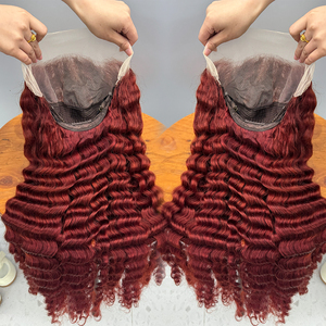 40 50 Inch HD 13x6 Deep Wave Lace Frontal <b>Wigs</b> Brazilian 13x4 Water Wave Curly Lace Front Human Hair <b>Wigs</b> for Women 300 Density - Product Image 1