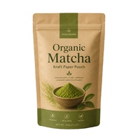 Sachet Doypack Anti-humidité avec Technologie de Verrouillage d'Arôme et Impression Héliogravure, Empêche l'Agglomération et Prévient la Perte de Saveur Naturelle du Matcha