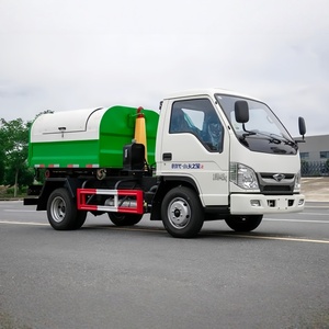 Camions à benne basculante Foton 4x2 6 roues, 3 tonnes, mini-camions à bras articulé, camions à ordures à benne basculante - Product Image 1