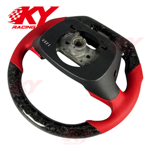 Volante Deportivo Personalizado de Fibra de Carbono Forjado con LED RPM para Honda Accord 8.ª Generación Coupé LX SE EX MT AT Odyssey 2008-2013 - Product Image 4