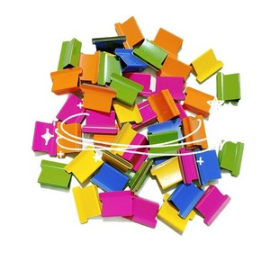 Clip de fixation transparent multifonctionnel en plastique pour documents, organiseur de papiers d'examen pour étudiants, clip de scellage pour collations, pince simple et robuste - Product Image 3