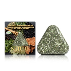 <span class=keywords><strong>Savon</strong></span> capillaire artisanal nourrissant et nettoyant en profondeur, à base de riz, de Polygonum Multiflorum et de Ganoderma Lucidum <span class=keywords><strong>noir</strong></span>, biologique, 120g, en gros - Product Image 5