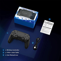 Manette sans fil JYD G-252 PS4, contrôleur de jeu sans fil, joystick, lecteur de jeu portable pour PS4 PC