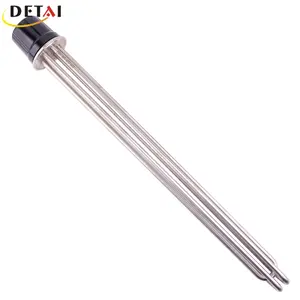 220V/380V 6KW 2 Tri-clamp OD64mm Low Watt Density Stainless Steel Heater Element Water Heater Element for Brewery and Distilling