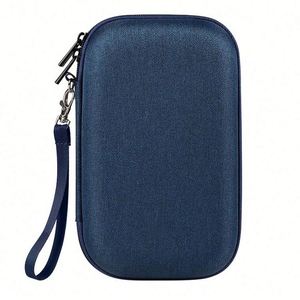 Bolsa Organizadora de Herramientas de Tela Multifuncional Portátil de Doble Capa con Cable de Datos USB para Sala de Estar y Oficina - Product Image 1