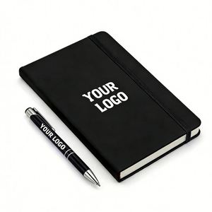 Agenda/Diario A5 de Cuero PU con Tapa Dura, Personalizable con Logotipo, para Regalo Empresarial Promocional al por Mayor 2026 - Product Image 1