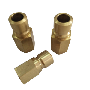 Máquina CNC TJPF0352 1/4 ''Tubo hembra reductor de latón Accesorios de pezón de manguera roscada con diferentes tamaños - Product Image 3
