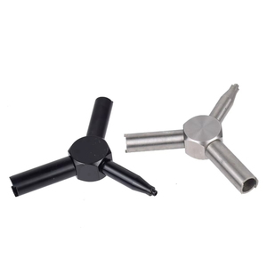 Llave de Válvula de Gas 3 en 1 de Acero Inoxidable Personalizada, Herramienta Multifunción Ligera para Mantenimiento de Equipos al Aire Libre - Product Image 3
