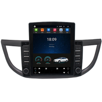 Radio para Auto de 9.7 Pulgadas con Pantalla Táctil, Compatible con Carplay y Android Auto, Reproductor de DVD para Honda CRV 2012-2016