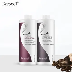 Karseell top sales permanent best organic collagen digit protein hair perm lotion curling wholesale private label