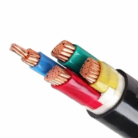 YJV-Draht und-Kabel Kupfer kern draht 2 3 4 5-adrig 10 16 25 35 50 70 95 120 flaches ZR-Flamm schutzmittel