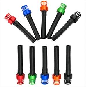 Tuyau de respiration pour moto, bouchon de réservoir de carburant avec soupape d'aération pour ATV/Quad/CRF/YZF/RMZ/KLX/DRZ, moto tout-terrain, moto de cross, en aluminium - Product Image 1