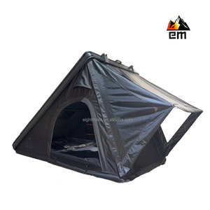 Tente de toit rigide en aluminium EM <span class=keywords><strong>4x4</strong></span> tout-terrain, adaptée aux pick-up et aux véhicules de <span class=keywords><strong>camping</strong></span>, utilisée pour les applications tout-terrain - Product Image 3