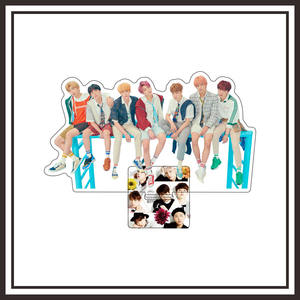 Insegna Acrilica Bifacciale Grande con Immagini dei Membri dei <span class=keywords><strong>BTS</strong></span>: Jungkook, Taehyung, Park <span class=keywords><strong>Jimin</strong></span>, Suga, RM, Jin, J-Hope - Product Image 5