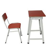 Ensemble de mobilier scolaire au design moderne, table et chaise pour élèves du primaire, vente en gros, Juego De Pupitre Y Silla Escolar, directement de l'usine