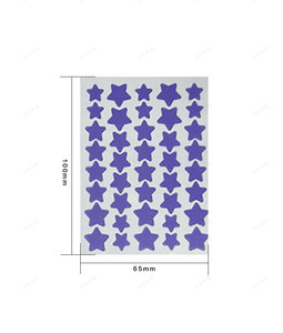 <span class=keywords><strong>Patch</strong></span> anti-acné en forme d'étoile, de cœur et de cercle - Fabriqué en PE / Hydrocolloïde, autocollant invisible pour les boutons du <span class=keywords><strong>visage</strong></span> - Product Image 4