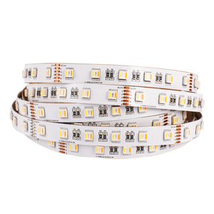 Lampu Strip Fleksibel <span class=keywords><strong>LED</strong></span> 10MM PCB 24V 5050 SMD 60leds/m <span class=keywords><strong>5</strong></span> in 1 RGBCCT RGBCW 5M/Roll - Product Image 1