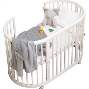 Ovales weißes Kinderbett mit Sofa & Lerntisch – Spielbett für Schlafzimmer oder Krankenhausgebrauch - Product Image 1