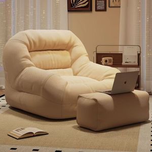 Cozy Nest Lazy Sofa Single Tatami Reclining Chair Sleepable Leisure Seat For Living Room Bedroom Reading Corner - Product Image 5