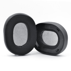 Coussinets d'oreille de remplacement pour Poly Plantronics RIG 500 PRO, tissu en maille, éponge haute densité, isolation phonique - Product Image 3