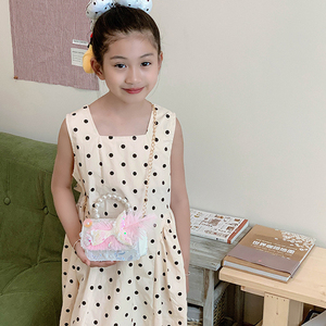 Brand Factory Wholesale Floral Pearl Candy <b>Bag</b> Girls <b>Mini</b> Crossbody Shoulder <b>Bag</b> Kids Coin Purse Gift - Product Image 2
