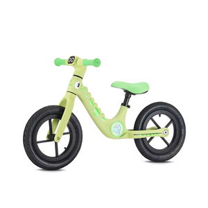 Bicicleta de Equilibrio con Diseño de Dinosaurio, Cuadro de Nailon, Neumáticos Inflables Internos y Externos, Sin Pedales, Bicicleta de Entrenamiento de Empuje - Product Image 3