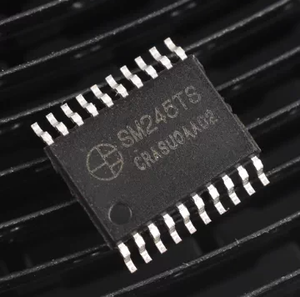 Transceiver de bus bidirectionnel à huit voies SM245TS, puce logique de tampon/pilote, comparé au 74HC245 - Product Image 1